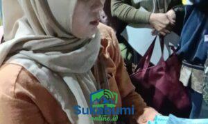 Ribuan Penerima BLT Kesra dari Kecamatan Waluran dan Jampangkulon Padati Gudang Bulog Sukabumi