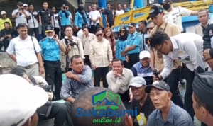 Semangat Sukabumi Mubarokah: KSP M. Qodari Didampingi Wabup dan Sri Padmoko Tinjau TPI Palabuhanratu