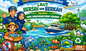 Dinas Perikanan Sukabumi Serukan Laut Bersih dan Berkah, sambut Hari Lingkungan Hidup Sedunia