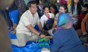 Legislator Gerindra Temui Pengungsi Sinabung, Dorong Kebutuhan Warga Segera Dipenuhi