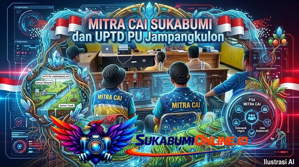 UPTD PU Jampangkulon dan Mitra Cai Wilayah IV Sepakat Jaga Irigasi Tetap Berfungsi