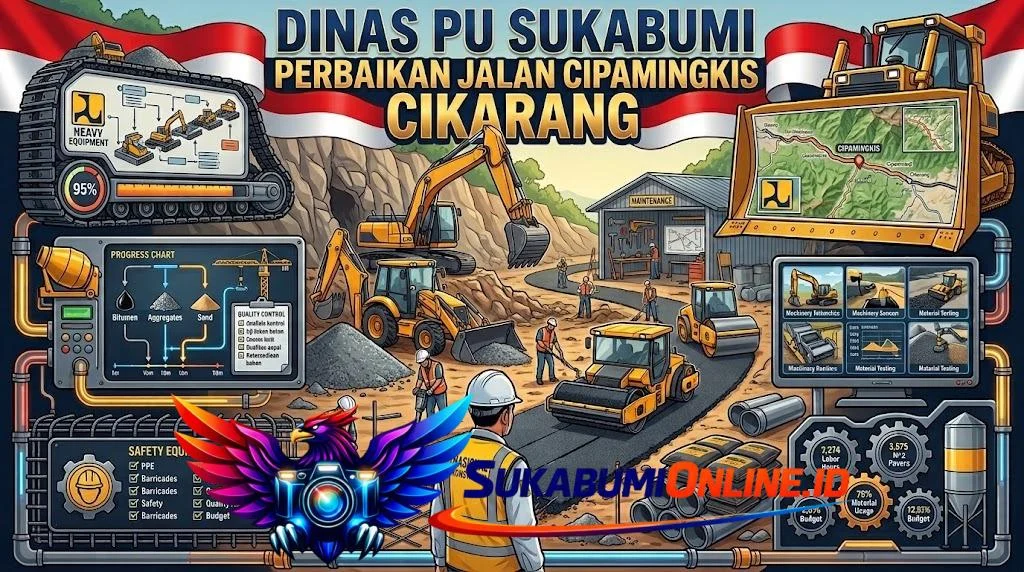Pembangunan Jalan Cipamingkis Cikarang di Cidolog Dorong Ekonomi Lokal Warga